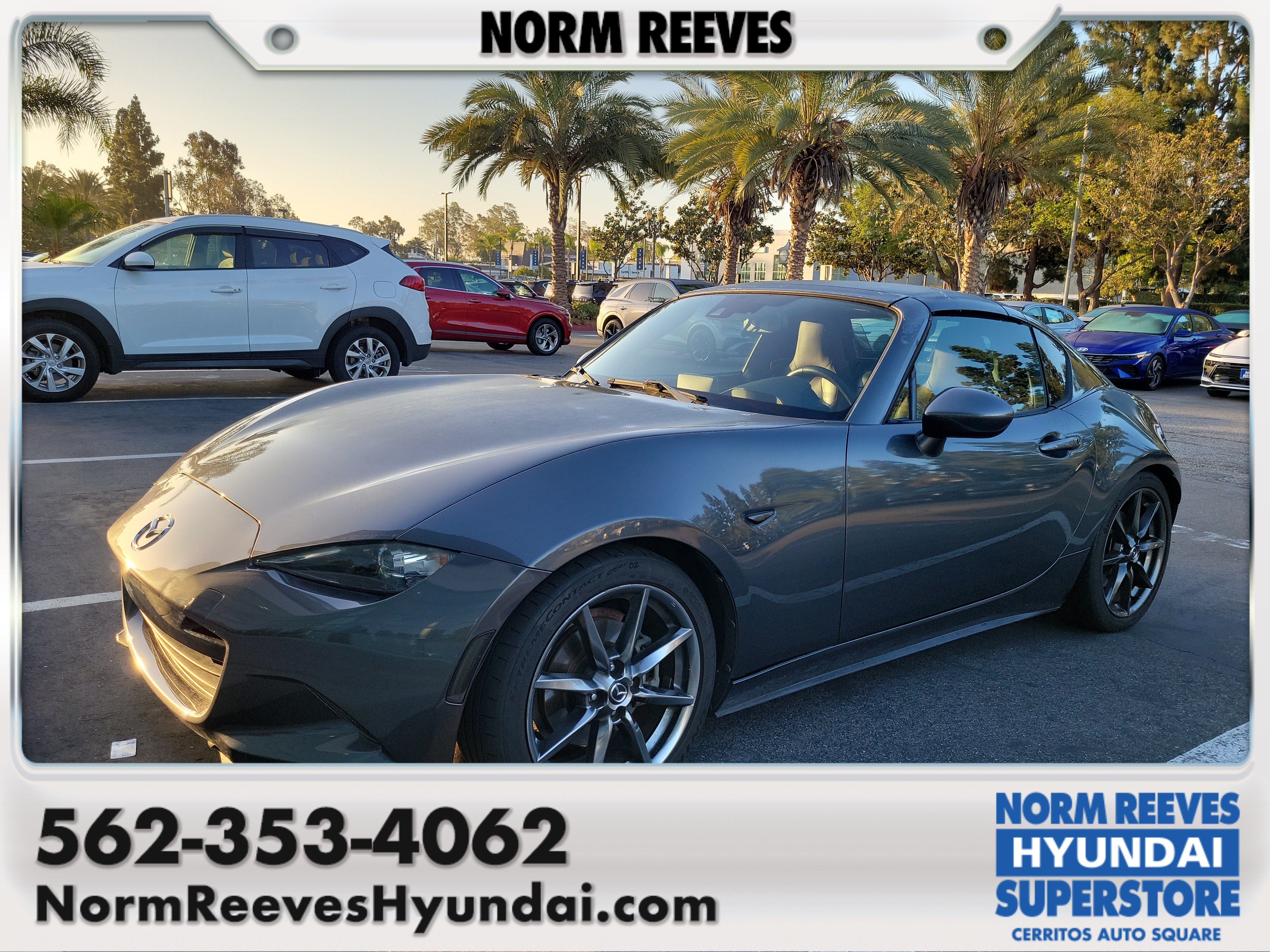 Used 2017 MAZDA MX-5 Miata RF Grand Touring RWD image 1