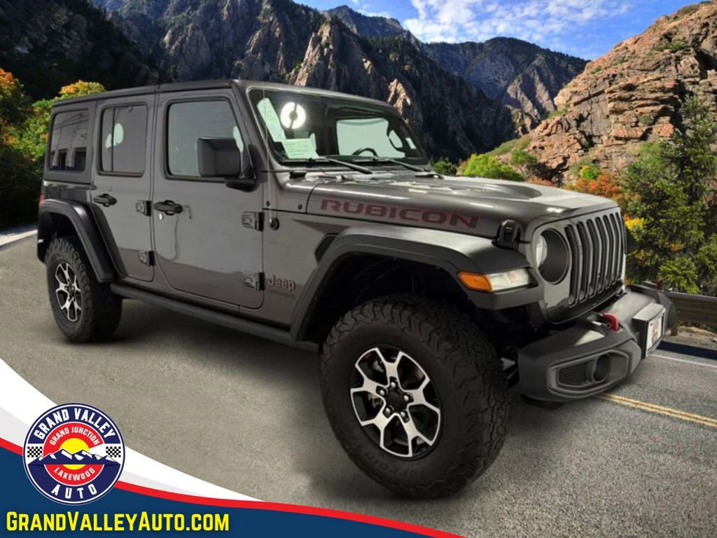 Used 2021 Jeep Wrangler Unlimited Rubicon w/ Cold Weather Group image 1