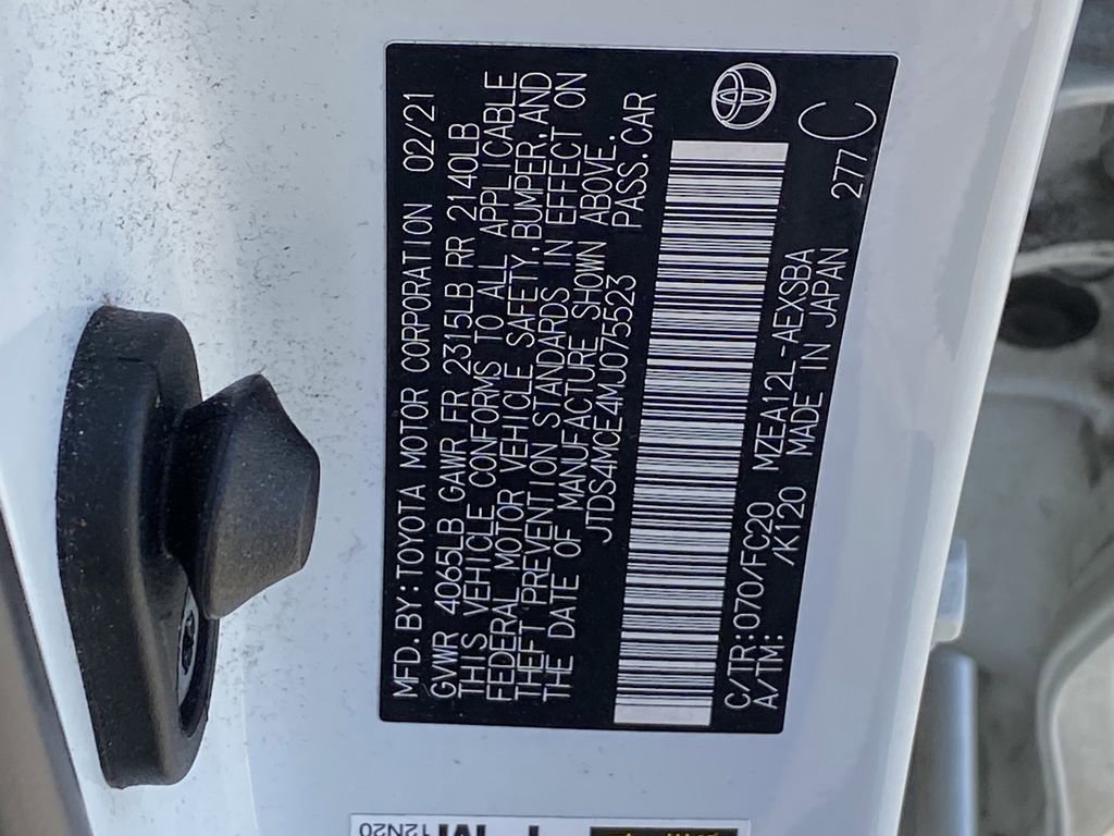 Certified 2021 Toyota Corolla SE w/ Protection Package (TMS) image 13