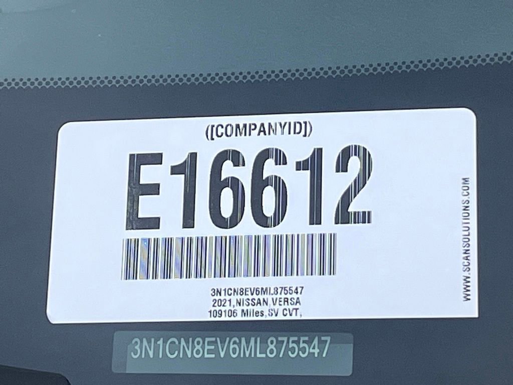 Used 2021 Nissan Versa SV FWD image 19