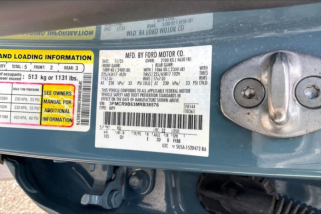 Used 2021 Ford Bronco Sport Big Bend w/ Big Bend Package (96B) image 16