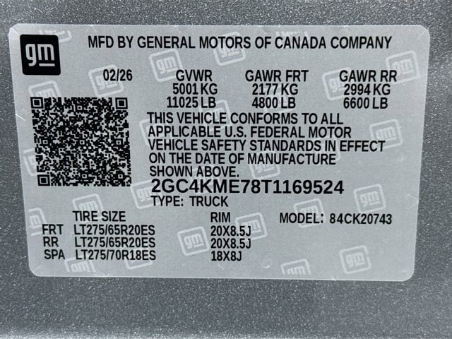 New 2026 Chevrolet Silverado 2500 Custom AWD/4WD image 29
