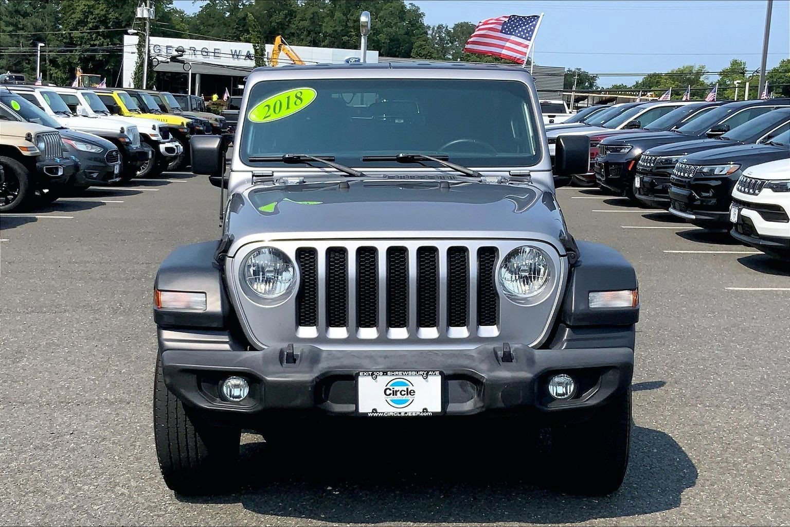 Used 2018 Jeep Wrangler Unlimited Sport S AWD/4WD image 3