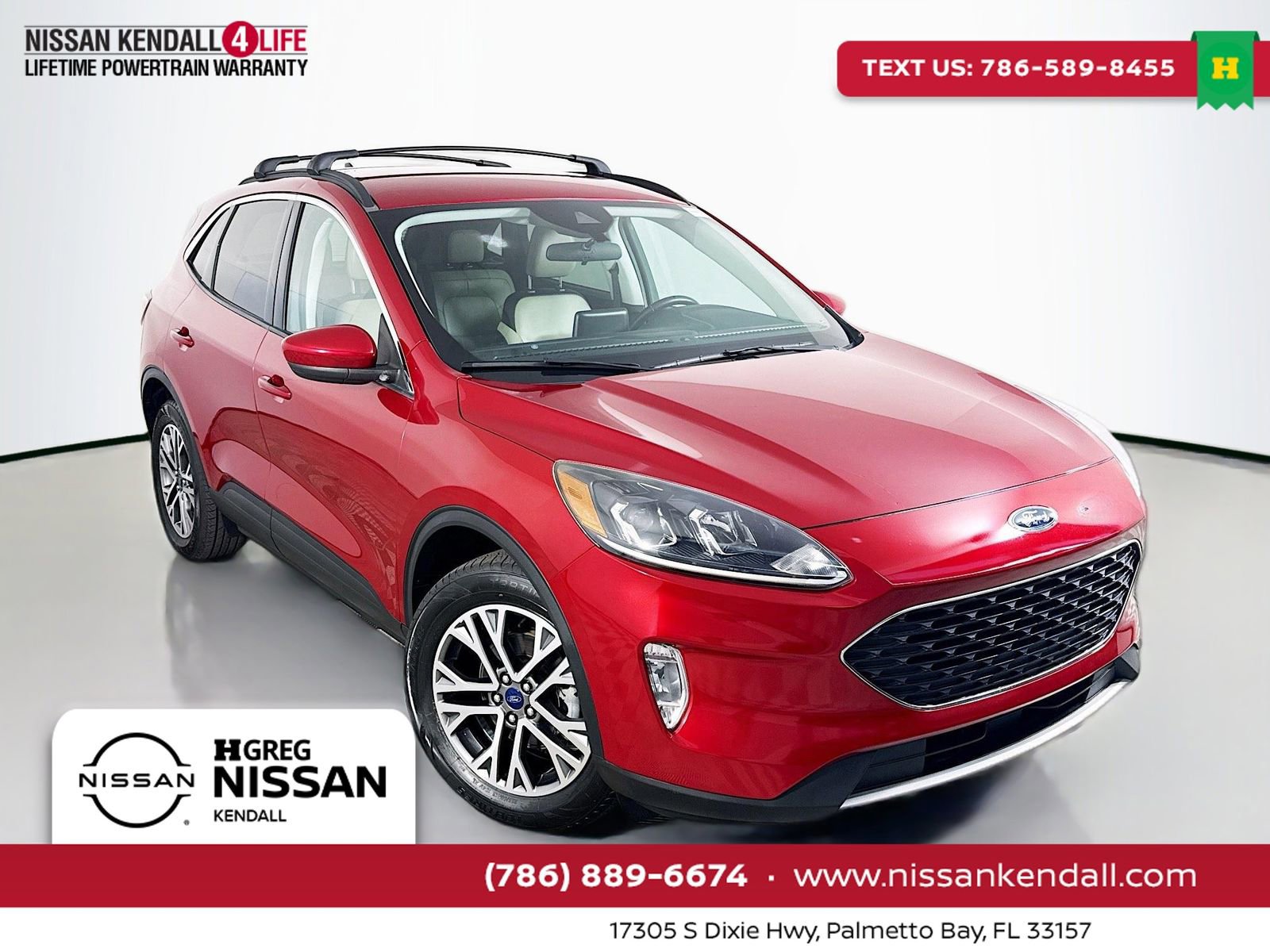 Used 2021 Ford Escape SEL w/ Technology Package AWD/4WD image 1