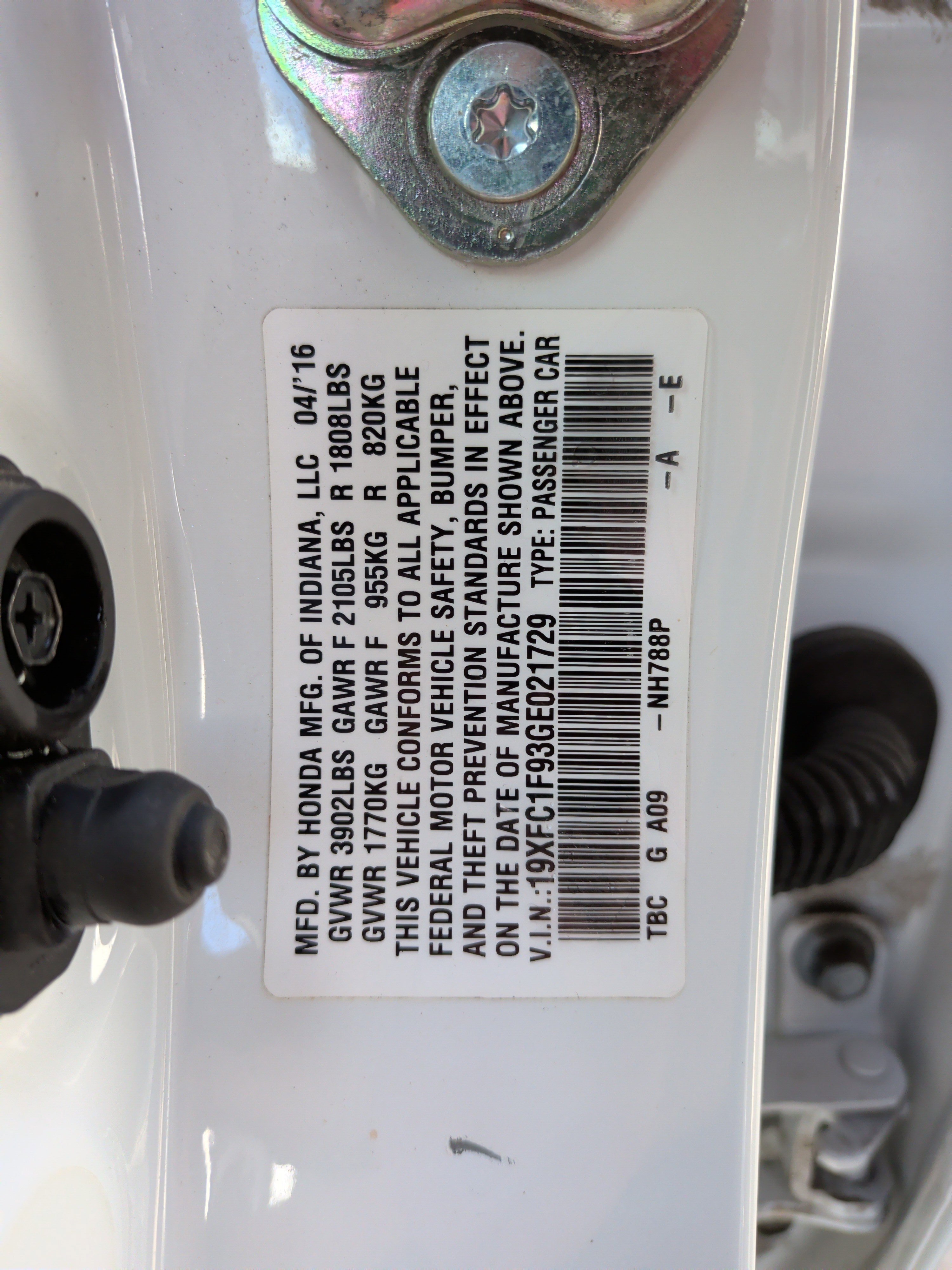 Used 2016 Honda Civic Touring image 37