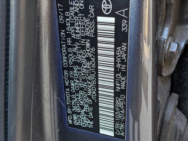 Used 2018 Toyota Prius C Two image 16