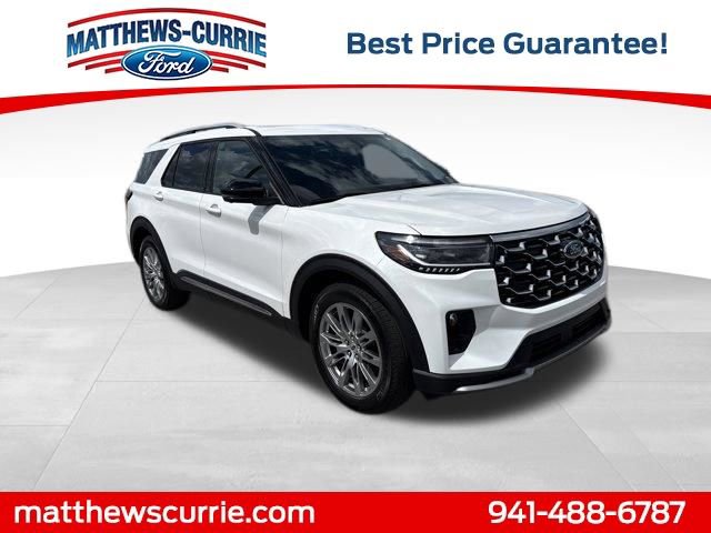 Certified 2025 Ford Explorer Platinum RWD image 1