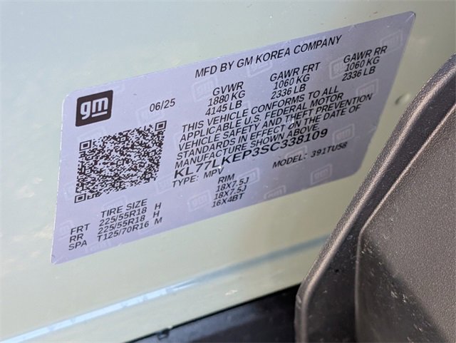 New 2025 Chevrolet Trax ACTIV w/ Driver Confidence Package image 8