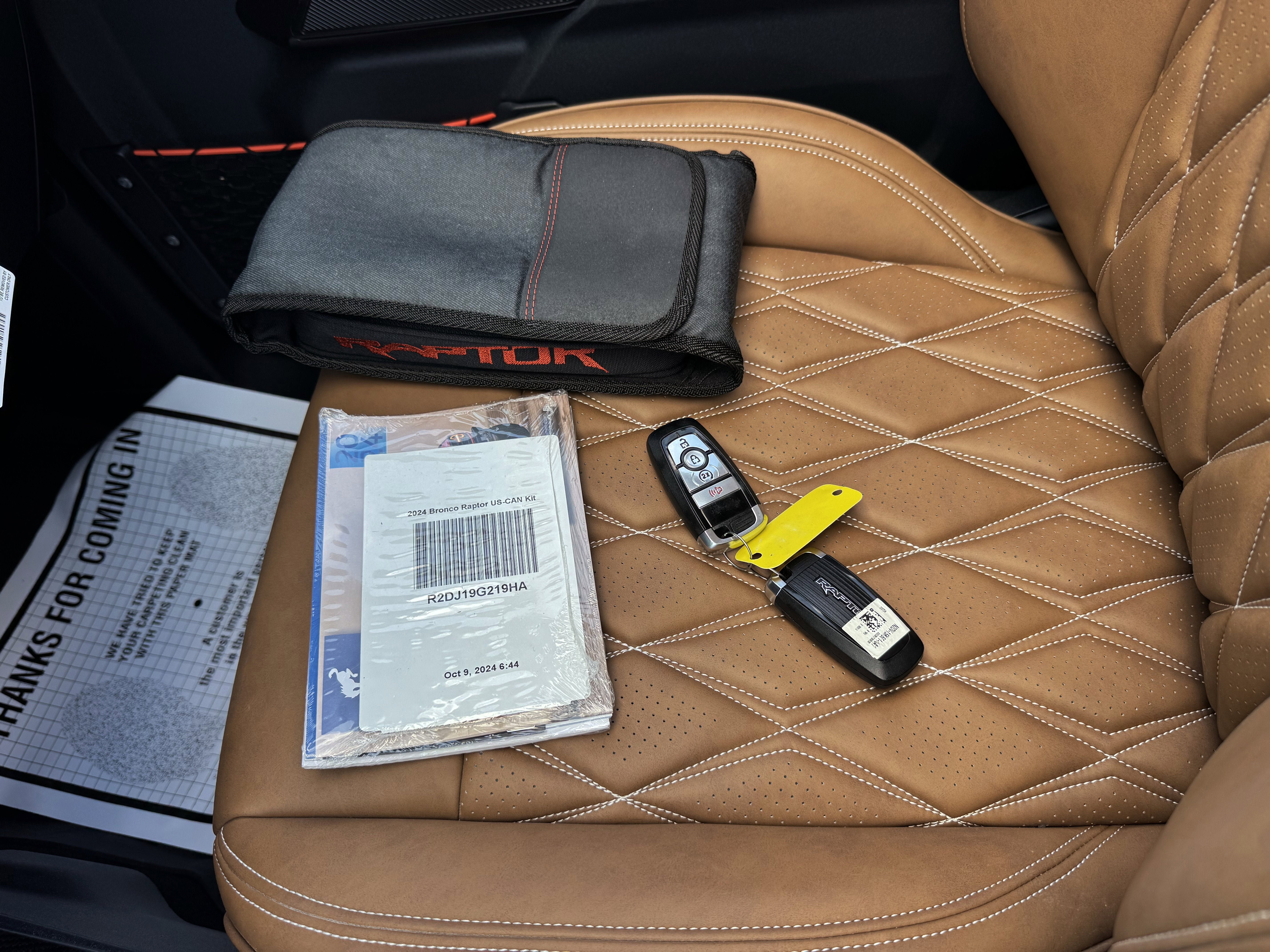 Used 2024 Ford Bronco Raptor w/ Interior Carbon Fiber Pack 6 image 35