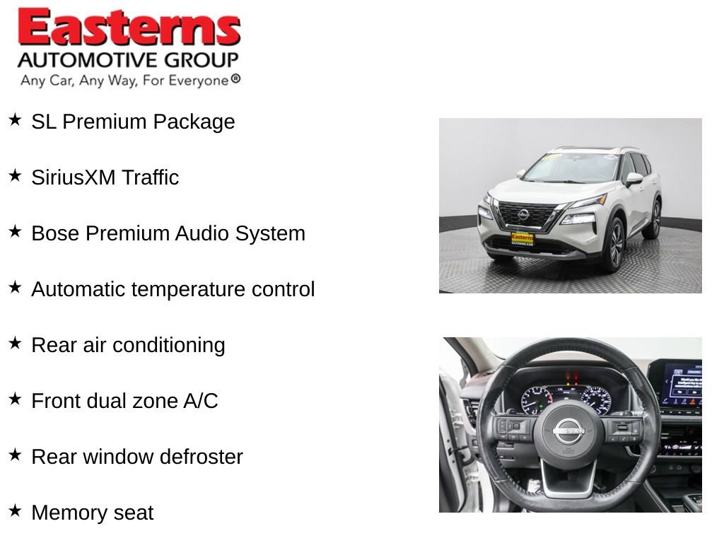 Used 2022 Nissan Rogue SL w/ SL Premium Package image 11