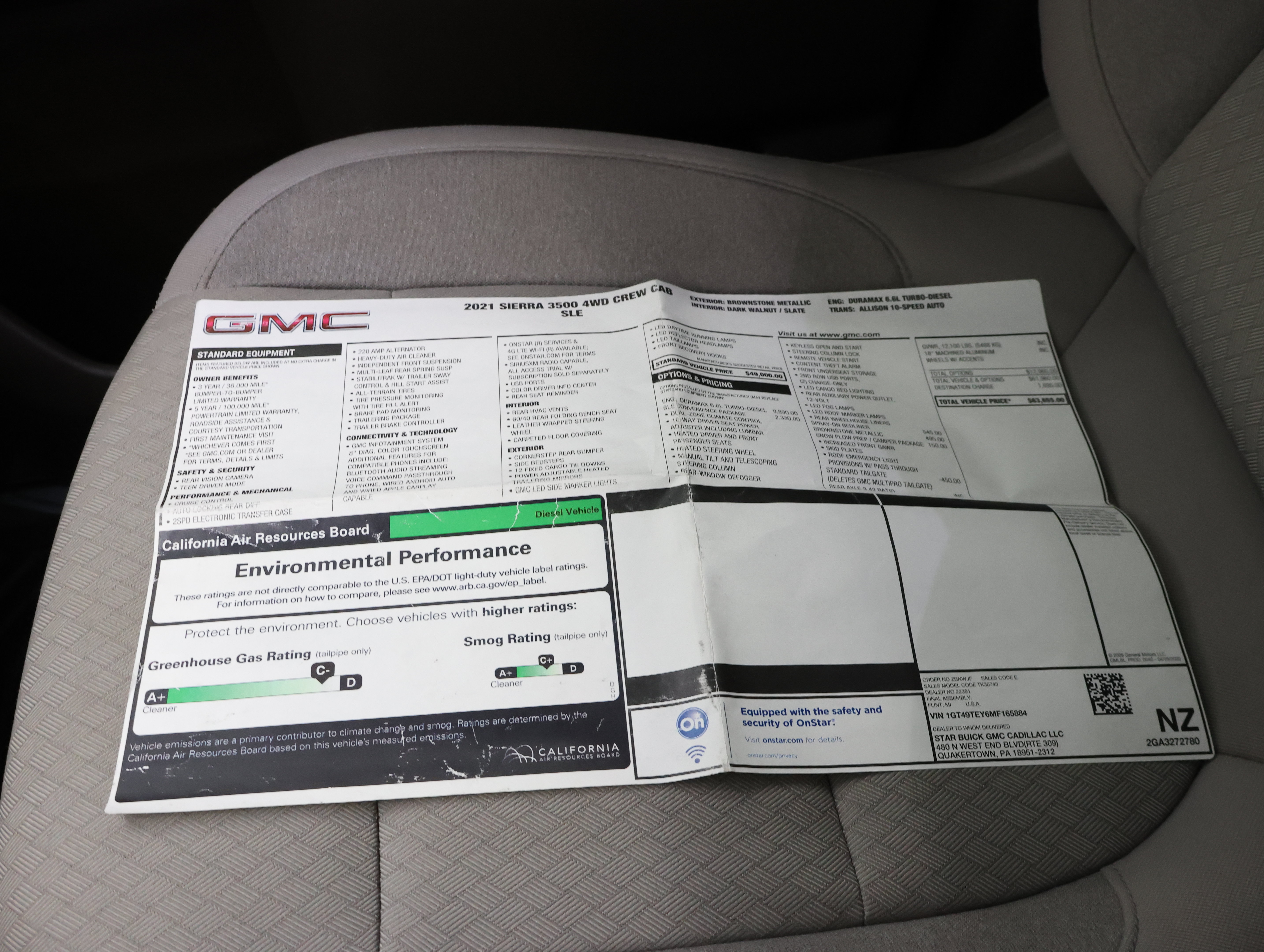 Used 2021 GMC Sierra 3500 SLE w/ SLE Convenience Package AWD/4WD image 58