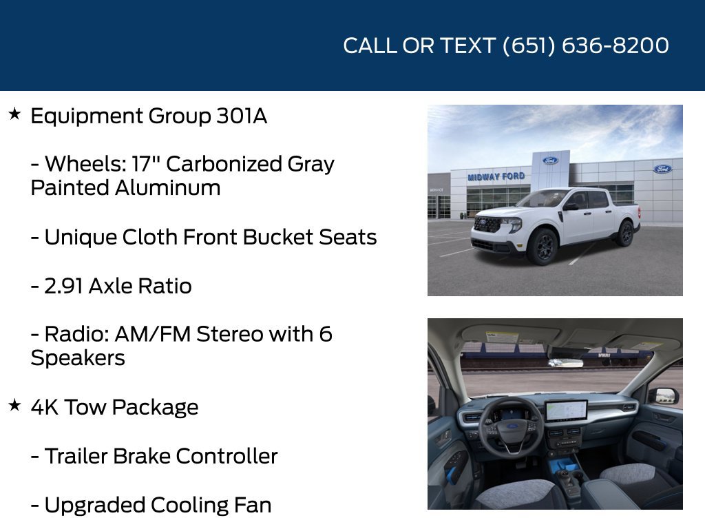 New 2026 Ford Maverick XLT w/ Equipment Group 301A AWD/4WD image 5