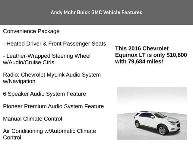 Used 2016 Chevrolet Equinox LT w/ Convenience Package AWD/4WD image 12