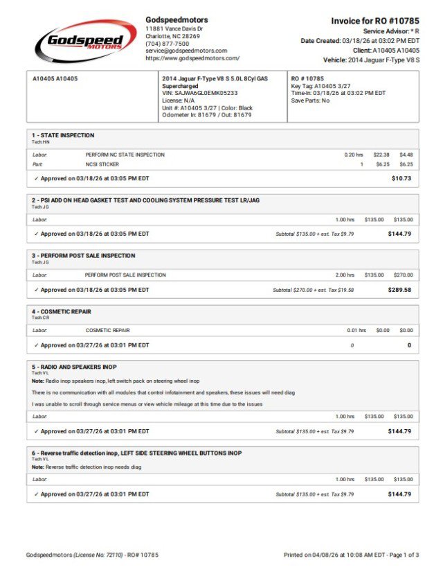 Used 2014 Jaguar F-TYPE S RWD image 7