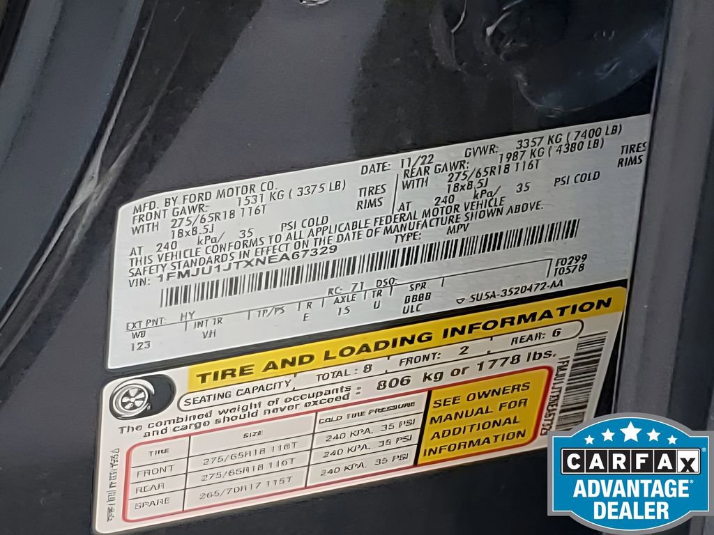 Used 2022 Ford Expedition XLT image 52