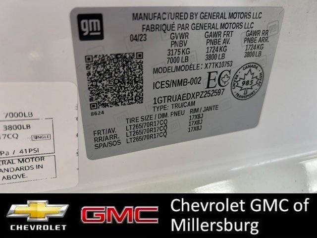 Used 2023 GMC Sierra 1500 Pro w/ Pro Value Package AWD/4WD image 32