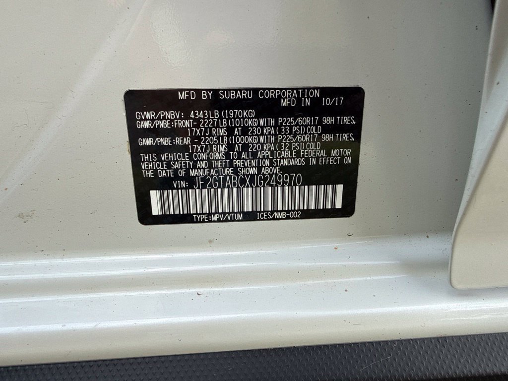 Used 2018 Subaru Crosstrek 2.0i Premium AWD/4WD image 27
