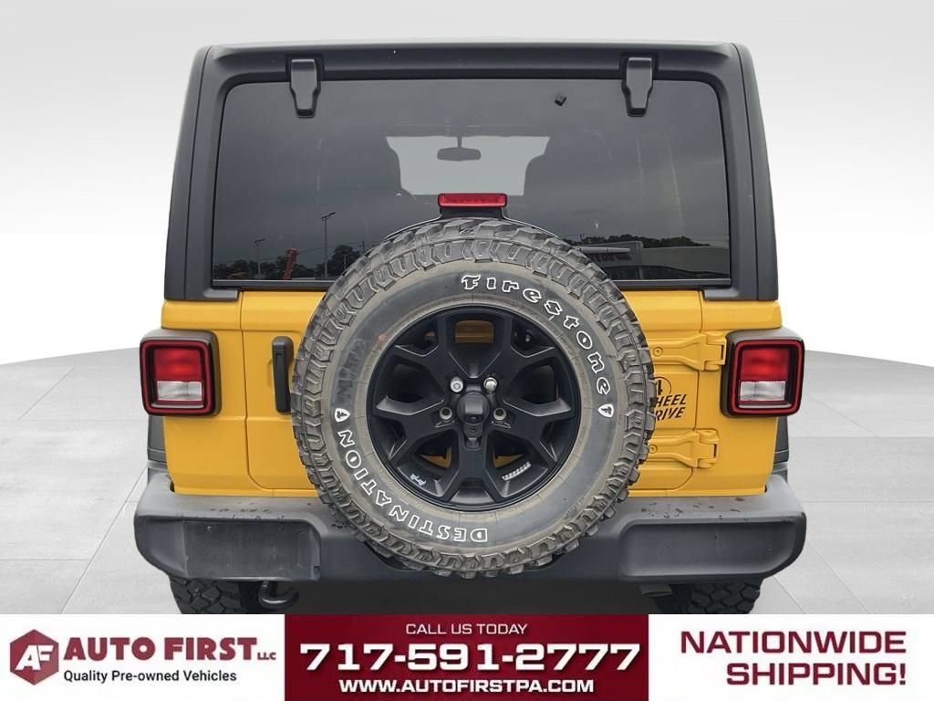 Used 2021 Jeep Wrangler Unlimited Sport AWD/4WD image 3
