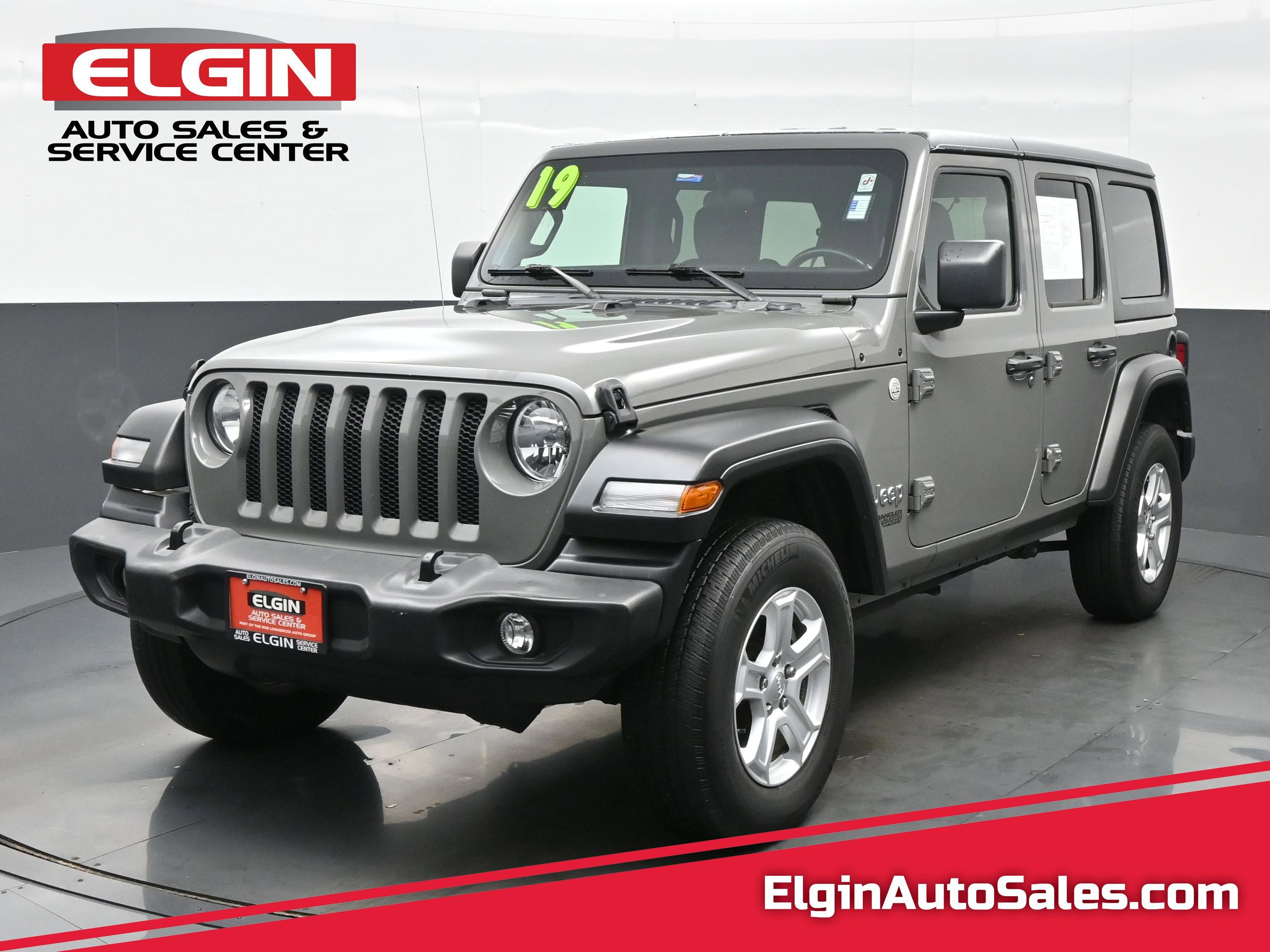 Used 2019 Jeep Wrangler Unlimited Sport S