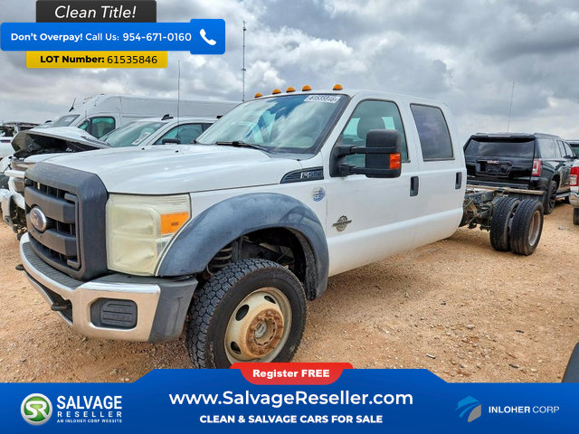 Used 2015 Ford F550 4x4 Crew Cab Super Duty