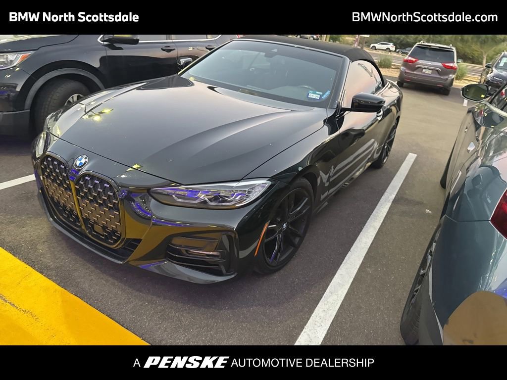 Certified 2021 BMW 430i Convertible w/ M Sport Package