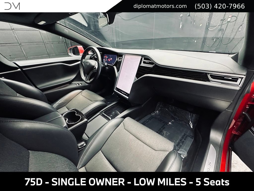 Used 2017 Tesla Model S 75D AWD/4WD image 19