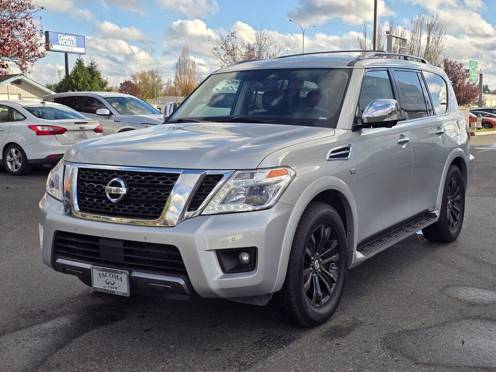 Used 2019 Nissan Armada Platinum w/ Captain's Chairs Package image 3