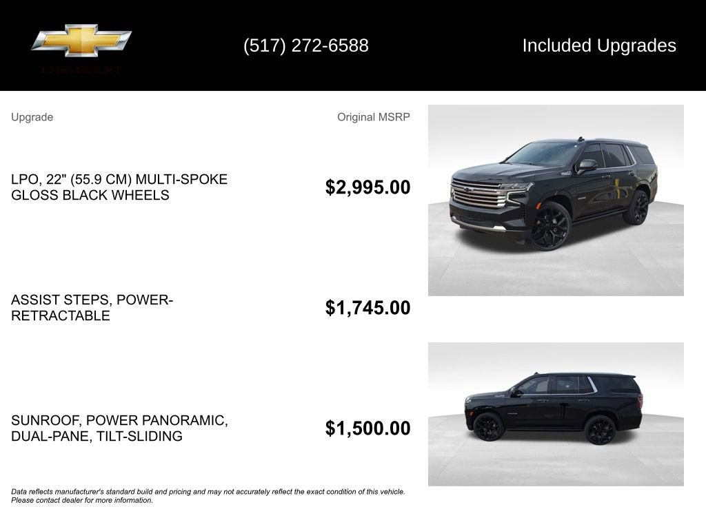 Used 2022 Chevrolet Tahoe High Country image 5