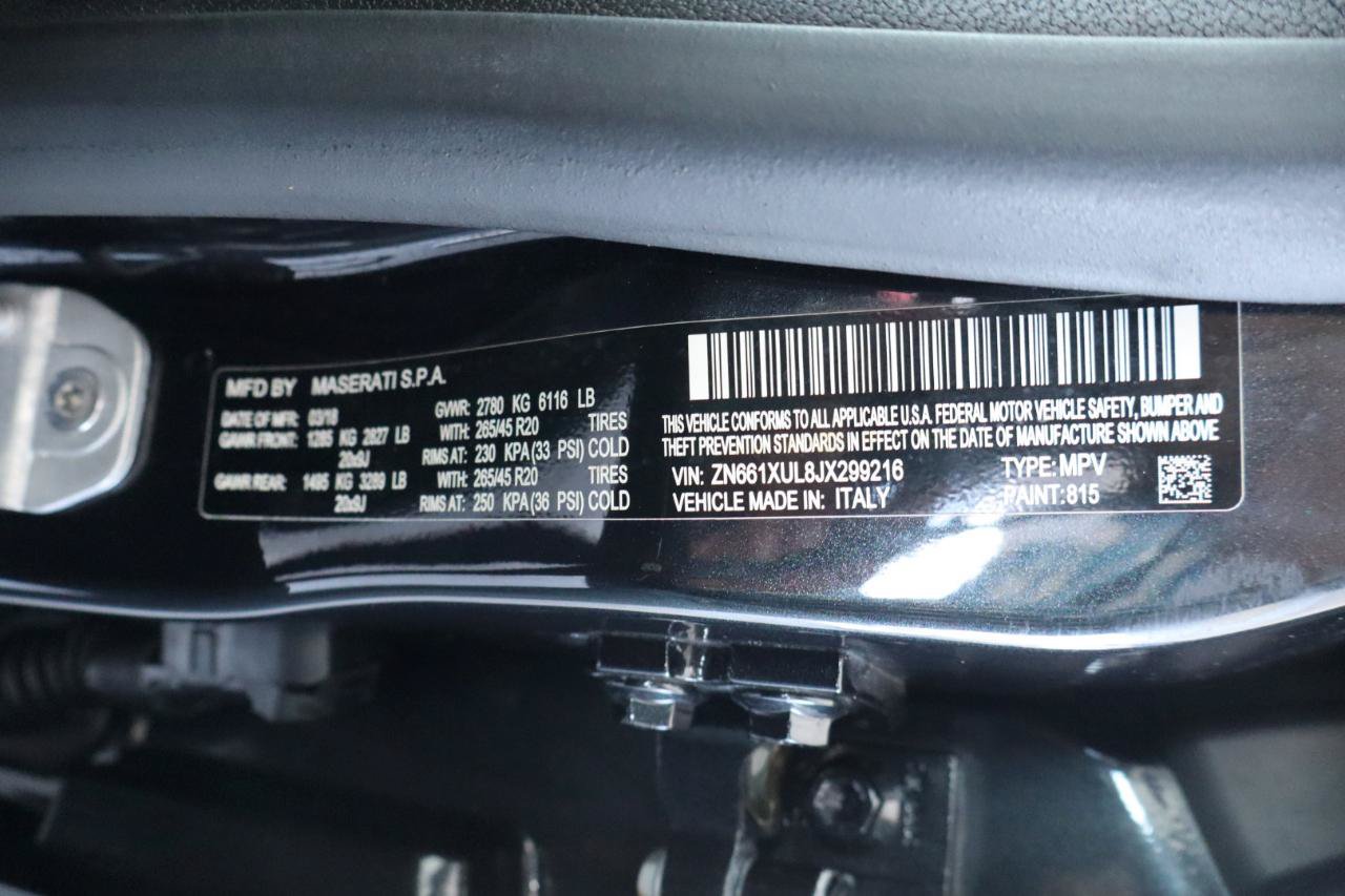 Used 2018 Maserati Levante GranLusso AWD/4WD image 47