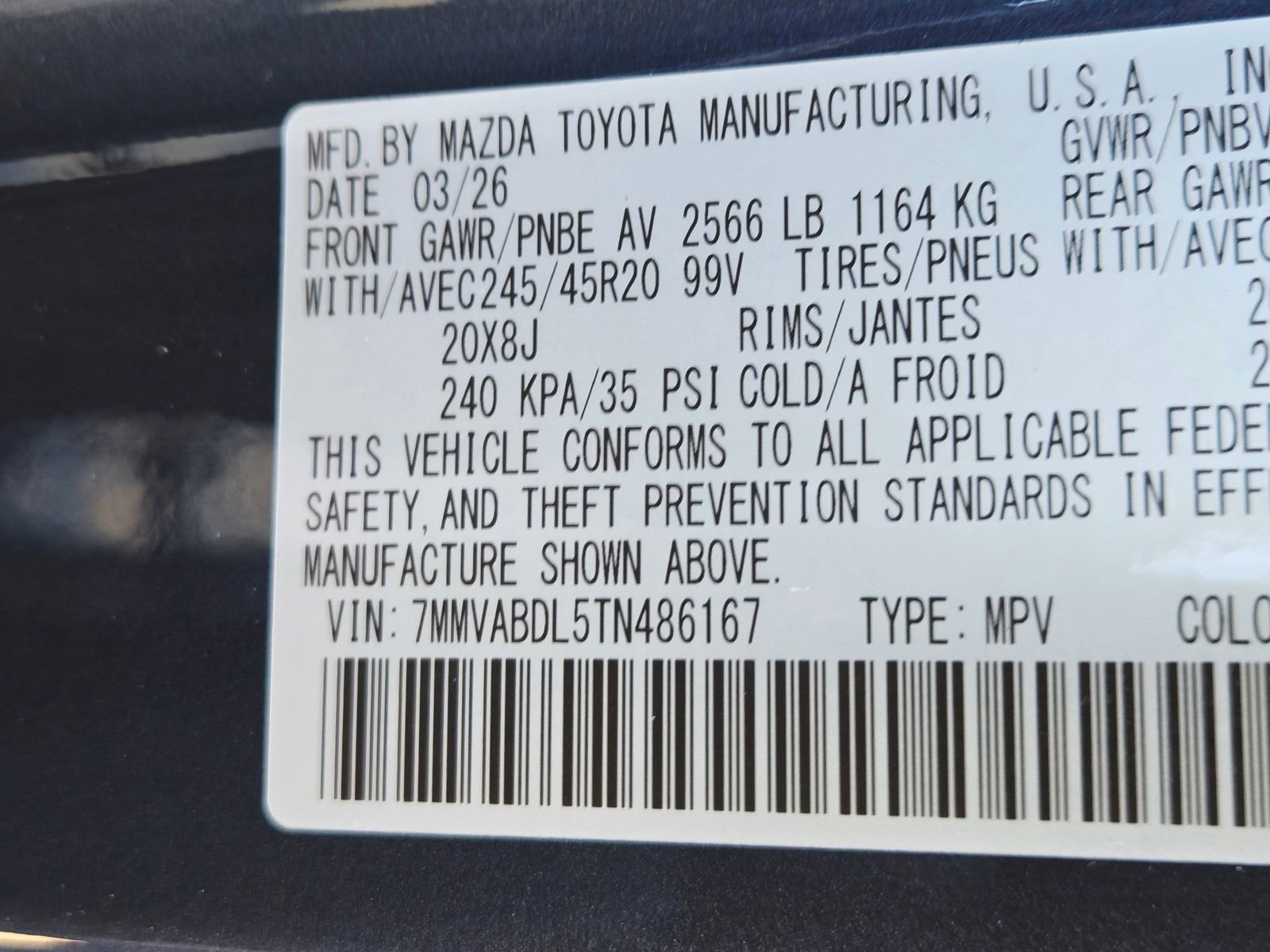 New 2026 MAZDA CX-50 AWD 2.5 S w/ Weather Package image 20