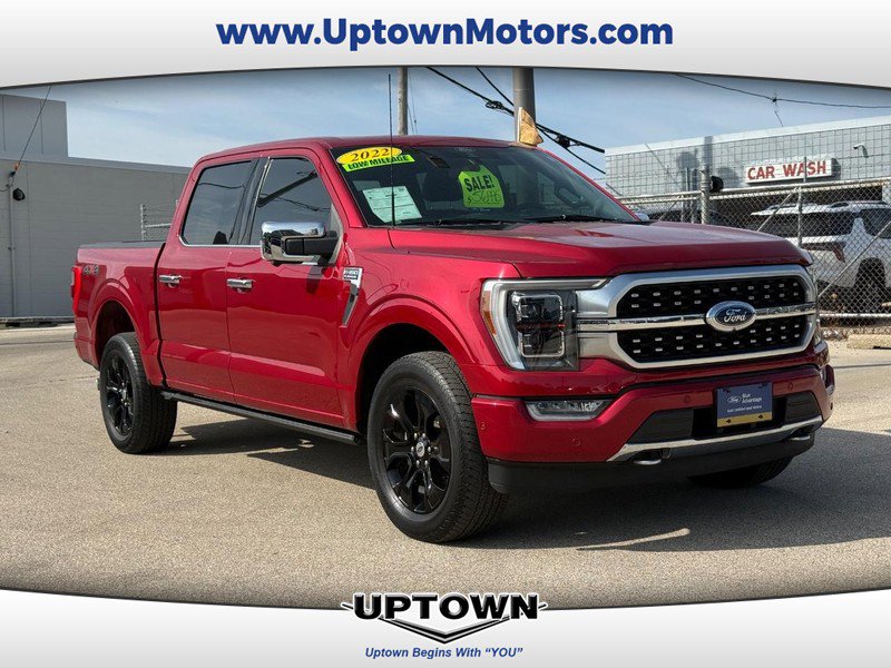 Certified 2022 Ford F150 Platinum w/ Equipment Group 701A High