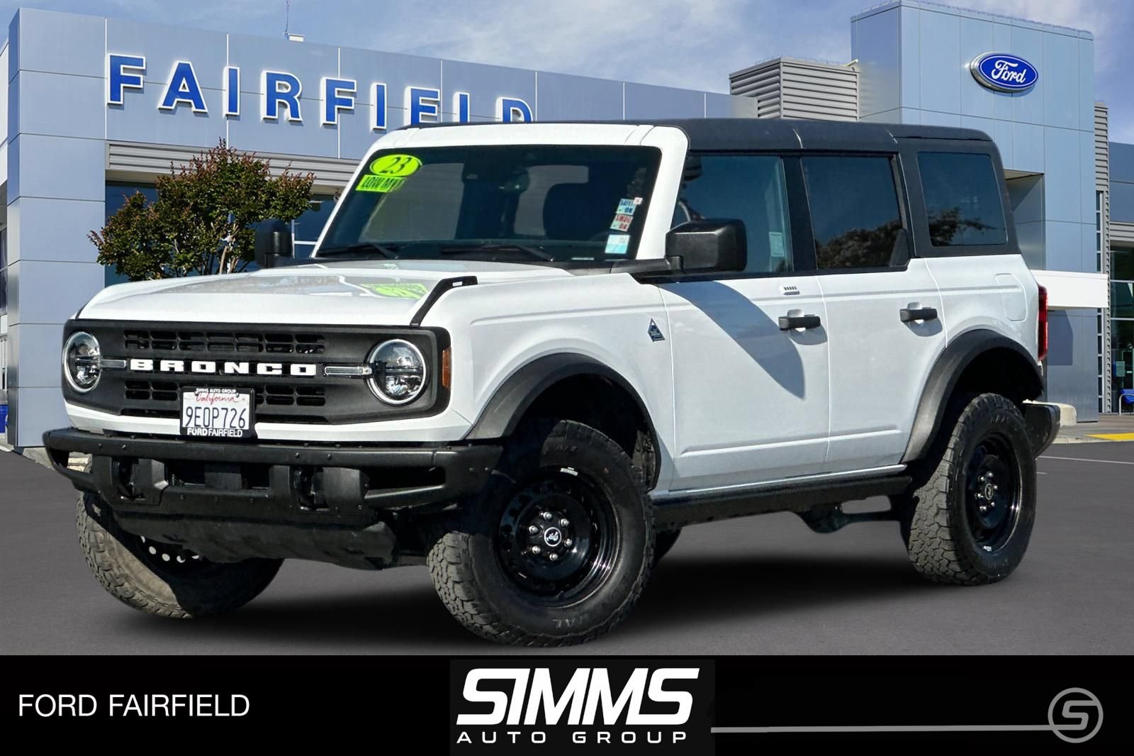 Certified 2023 Ford Bronco Black Diamond