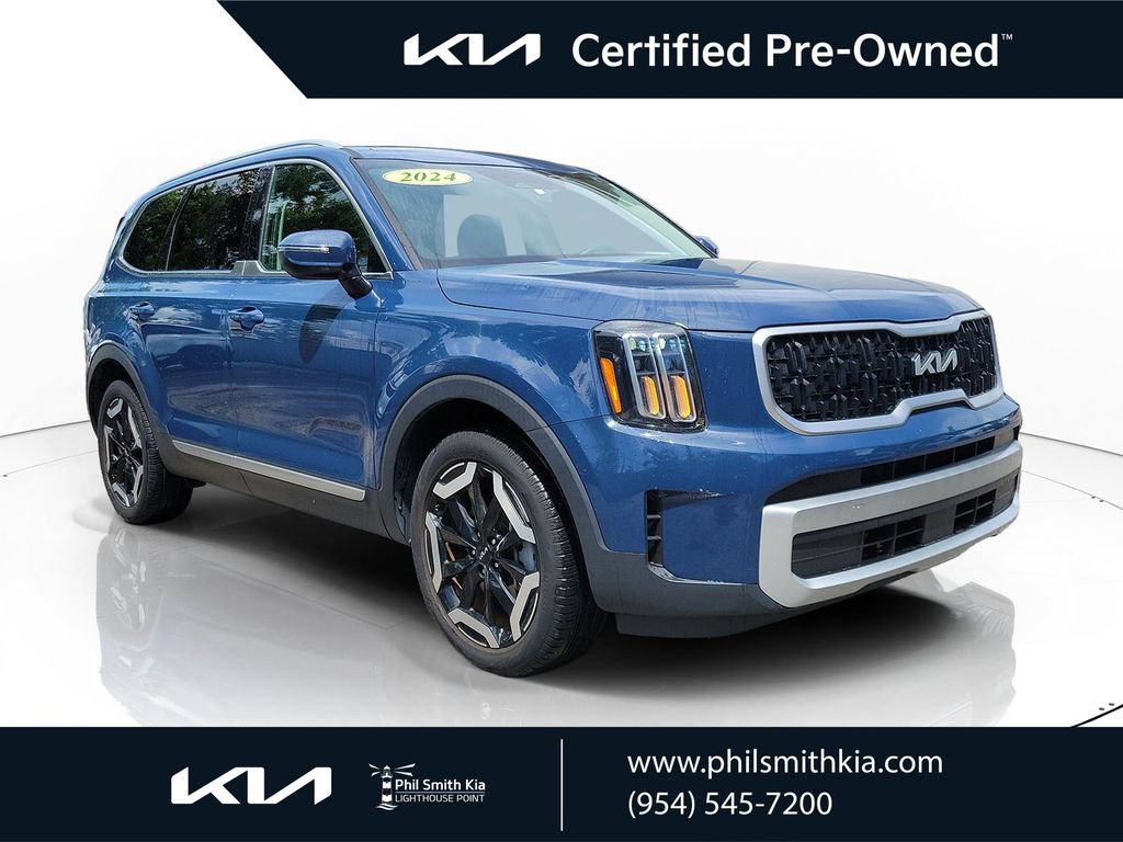 Certified 2024 Kia Telluride EX w/ EX Captain's Chair Package FWD image 1