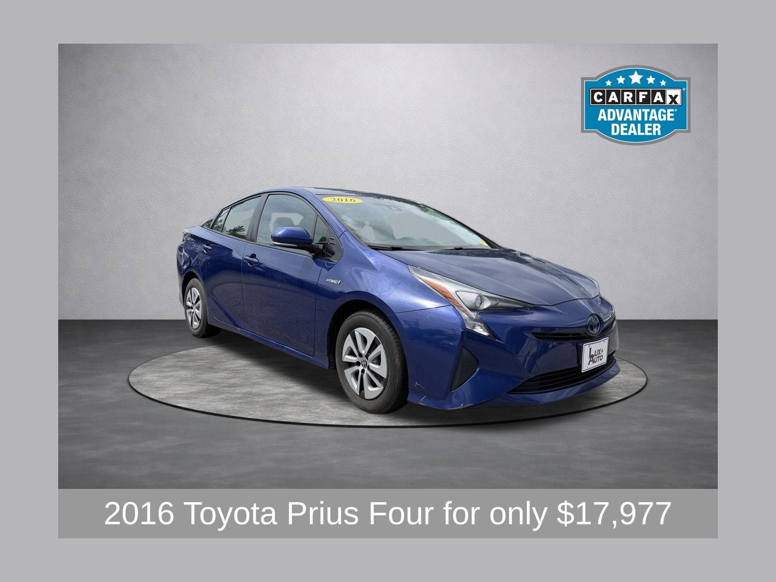 Used 2016 Toyota Prius Four w/ Advanced Technology Package