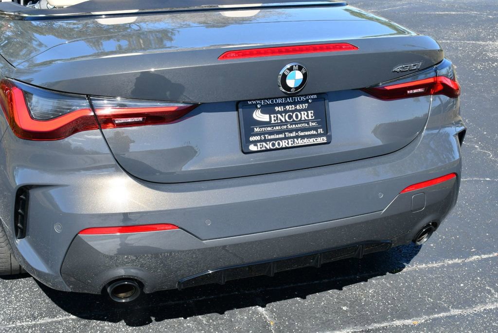 Used 2022 BMW 430i Convertible w/ M Sport Package RWD image 10
