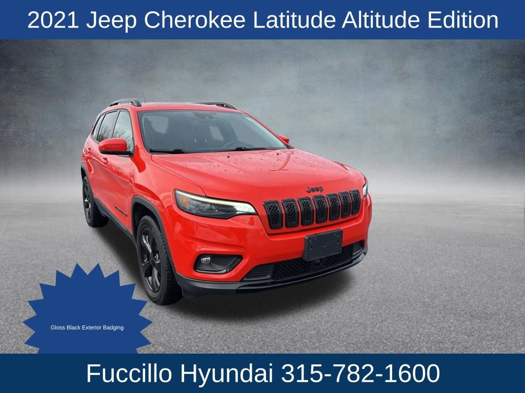Used 2021 Jeep Cherokee Latitude Plus AWD/4WD image 4
