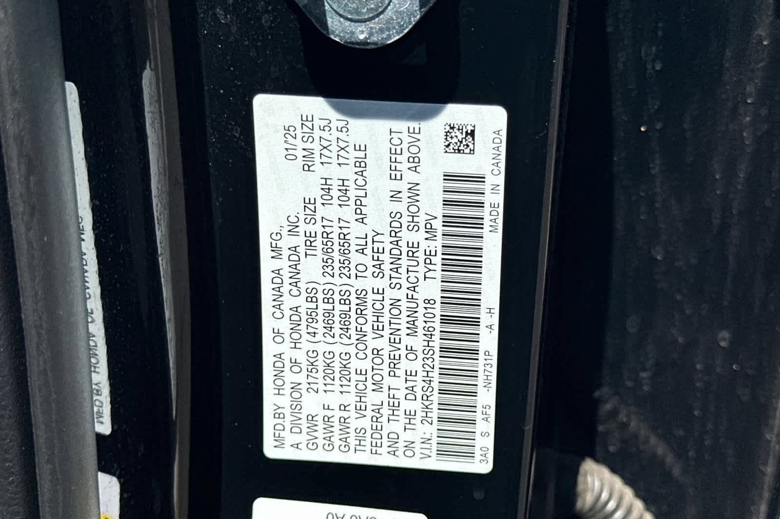 Used 2025 Honda CR-V LX image 28