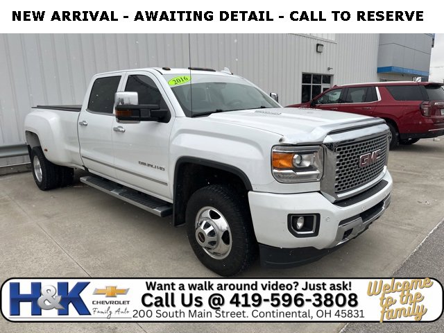 Used 2016 GMC Sierra 3500 Denali w/ Duramax Plus Package