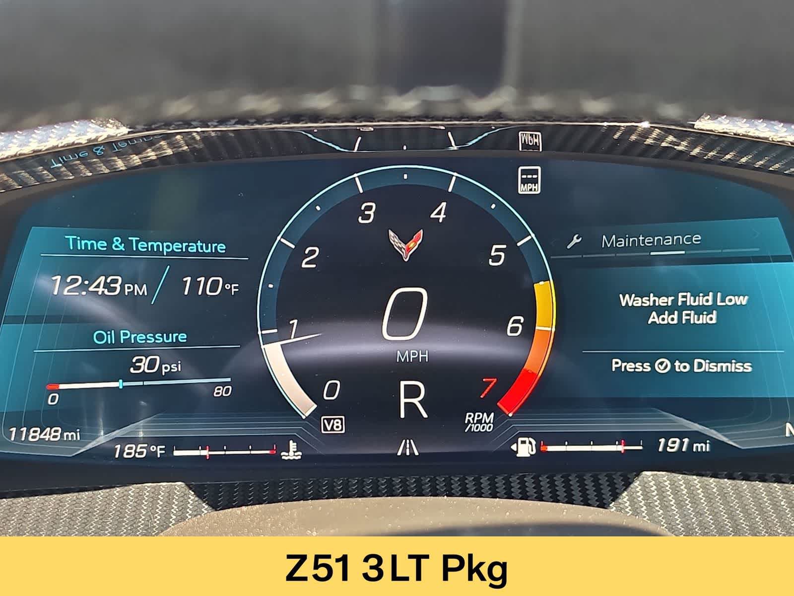 Used 2023 Chevrolet Corvette Stingray Premium Conv w/ Z51 Performance Package RWD image 21