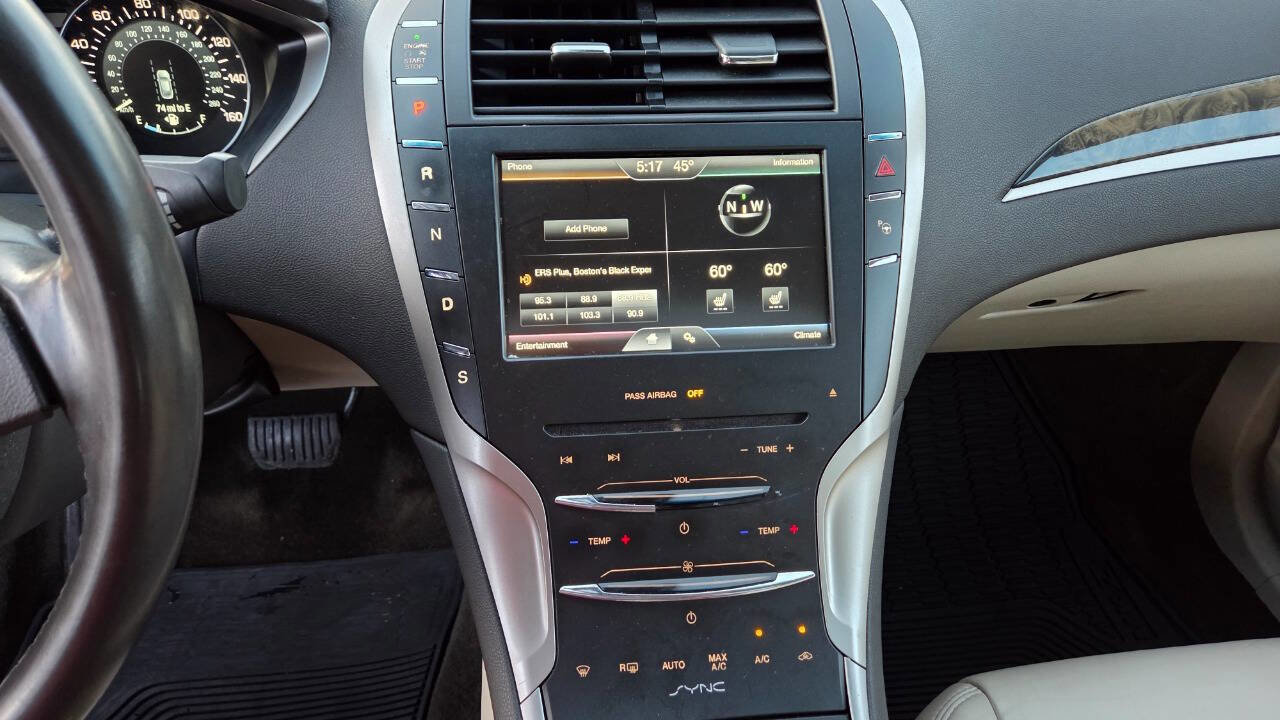 Used 2016 Lincoln MKZ AWD w/ Technology Package image 43