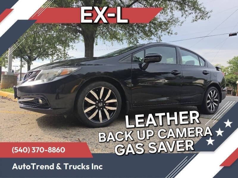 Used 2015 Honda Civic EX-L