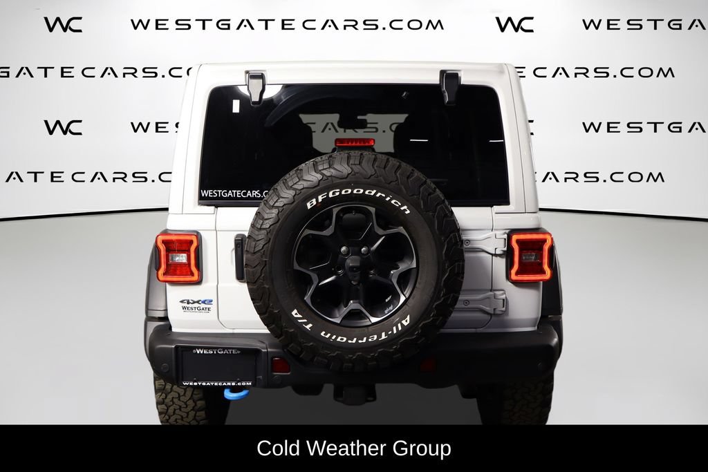 Used 2021 Jeep Wrangler Unlimited Rubicon 4xe w/ Steel Bumper Group AWD/4WD image 4
