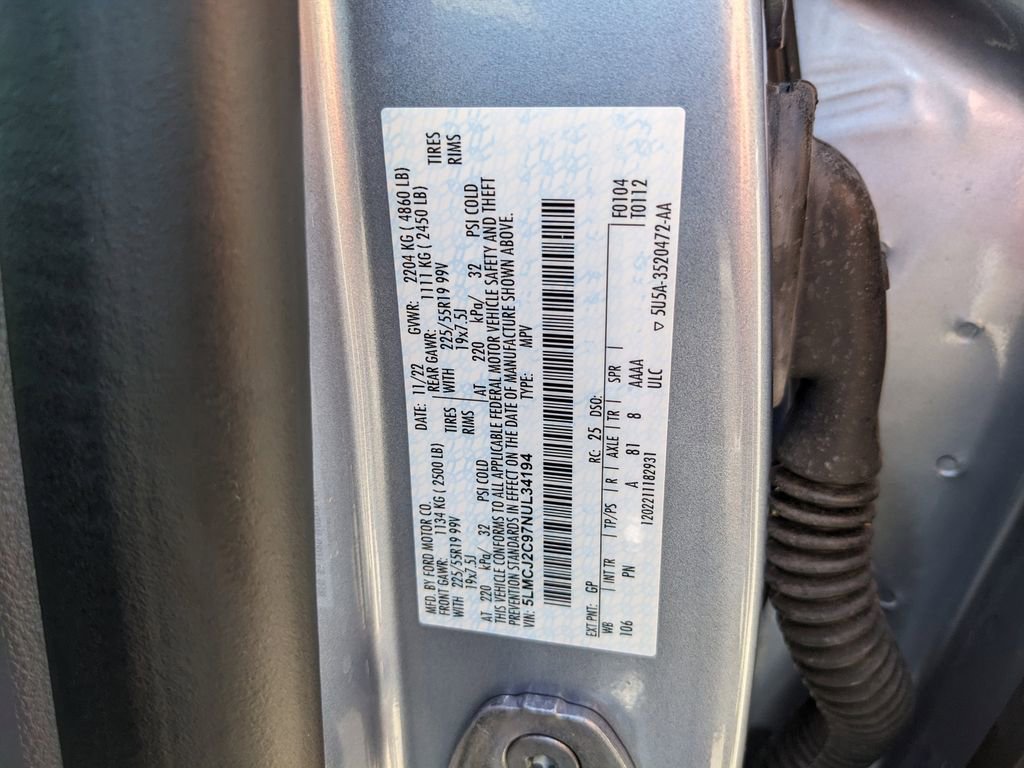 Used 2022 Lincoln Corsair Reserve w/ Elements Package image 36