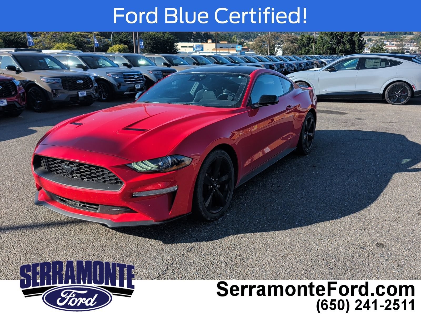 Certified 2022 Ford Mustang Coupe w/ Equipment Group 101A RWD image 3