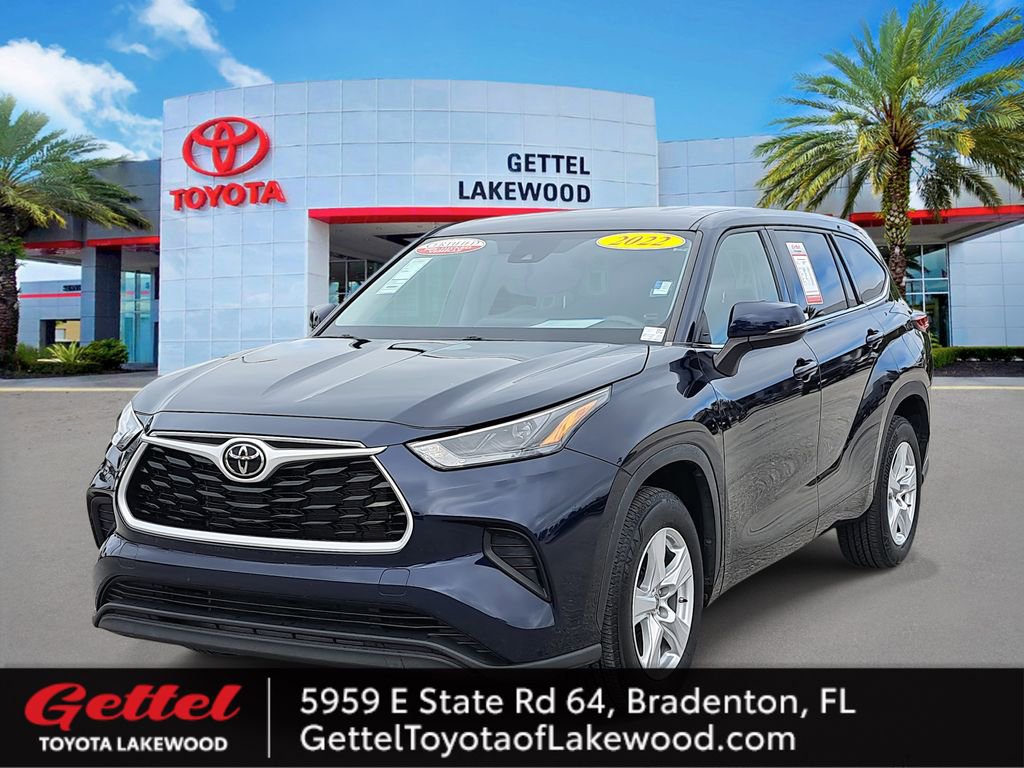 Certified 2022 Toyota Highlander L