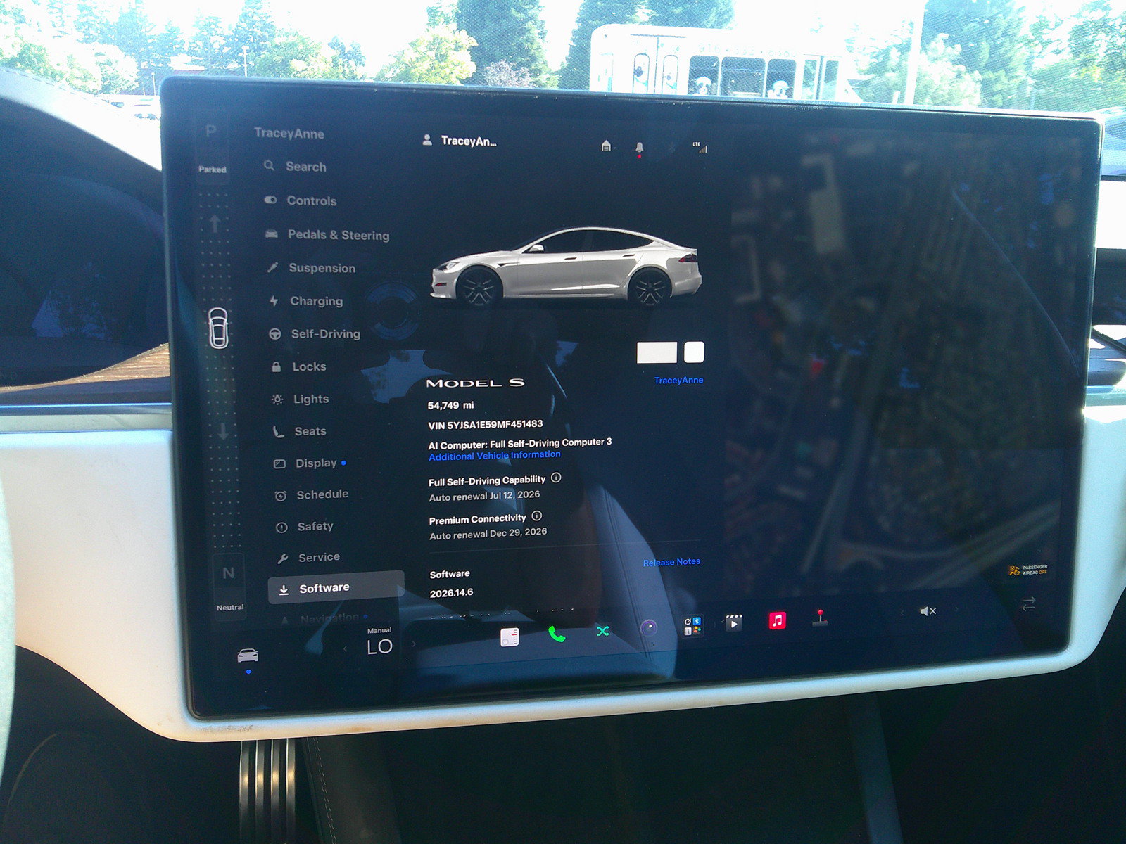 Used 2021 Tesla Model S Long Range AWD/4WD image 12