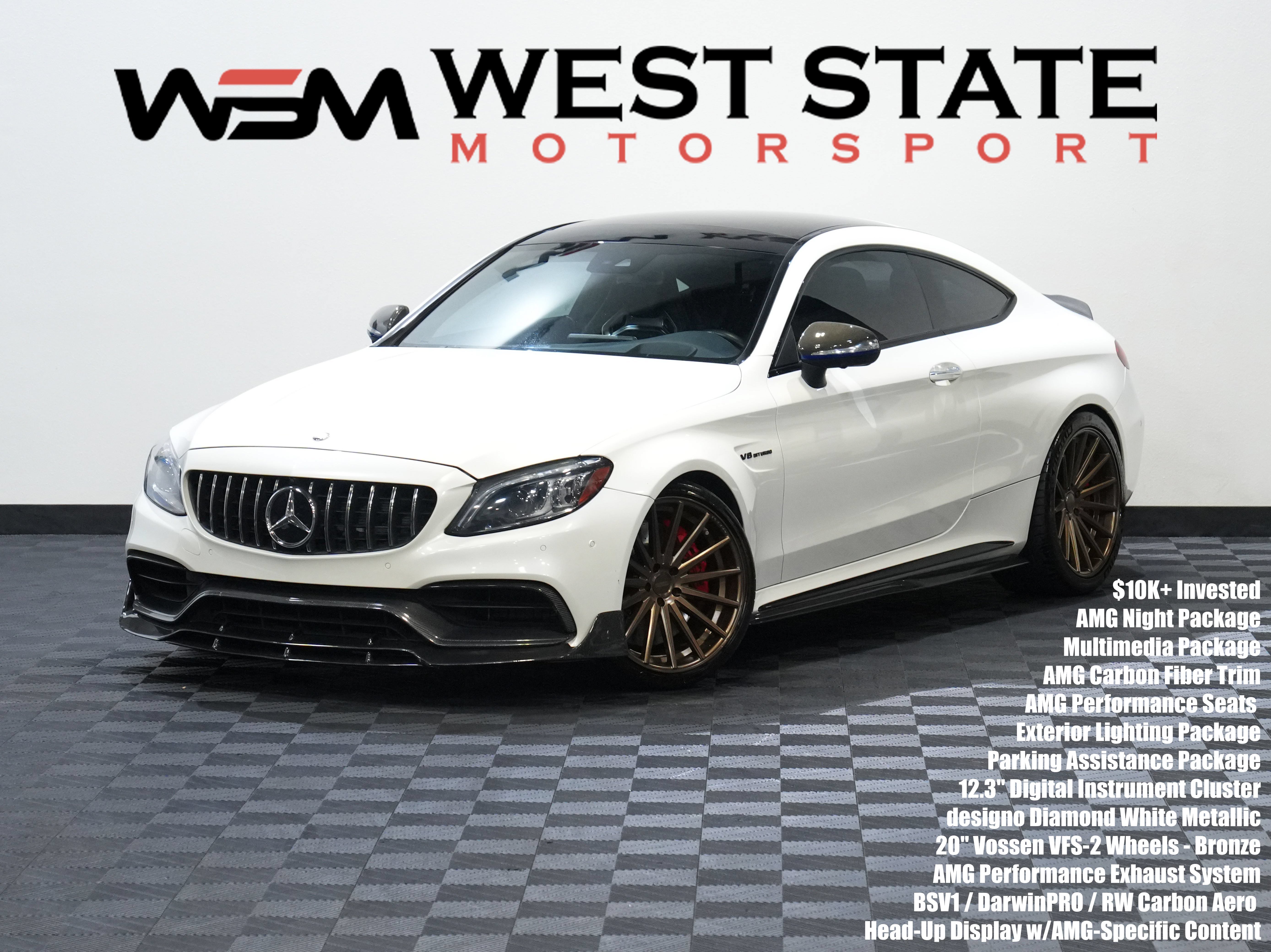 Used 2019 Mercedes-Benz C 63 AMG S