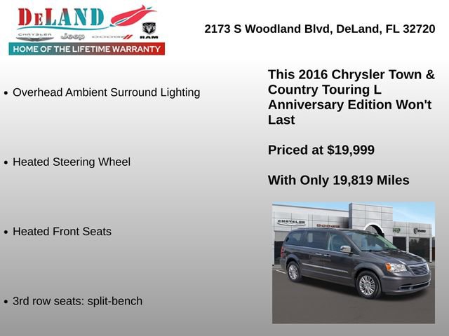 Used 2016 Chrysler Town & Country Touring-L FWD image 30