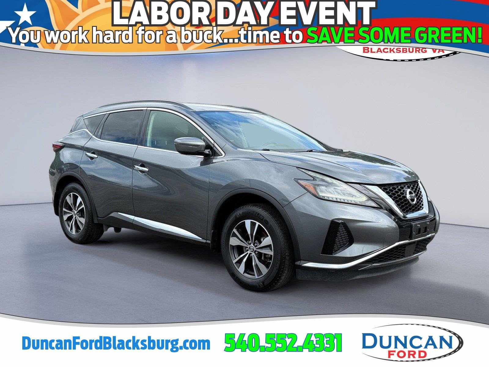 Used 2019 Nissan Murano SV w/ Cargo Package AWD/4WD image 1