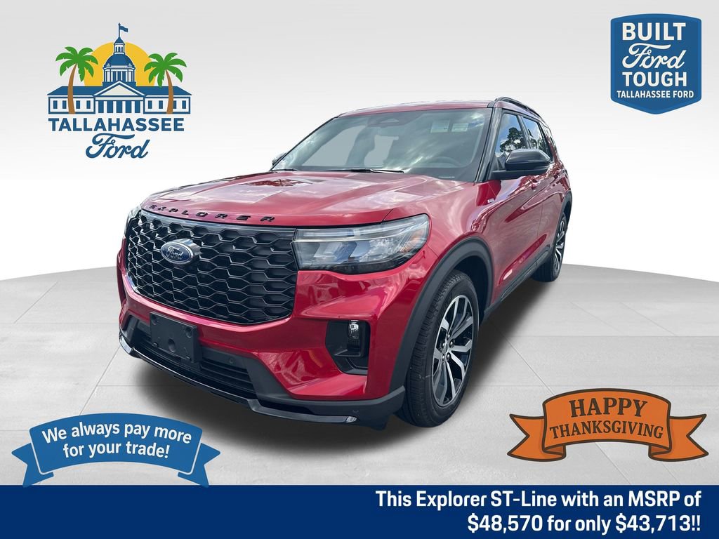 New 2025 Ford Explorer ST-Line w/ Premium Package